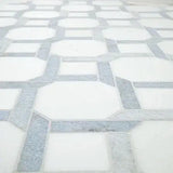 Azula Kaya 11"x11" Polished Marble Mosaic Floor and Wall Tile