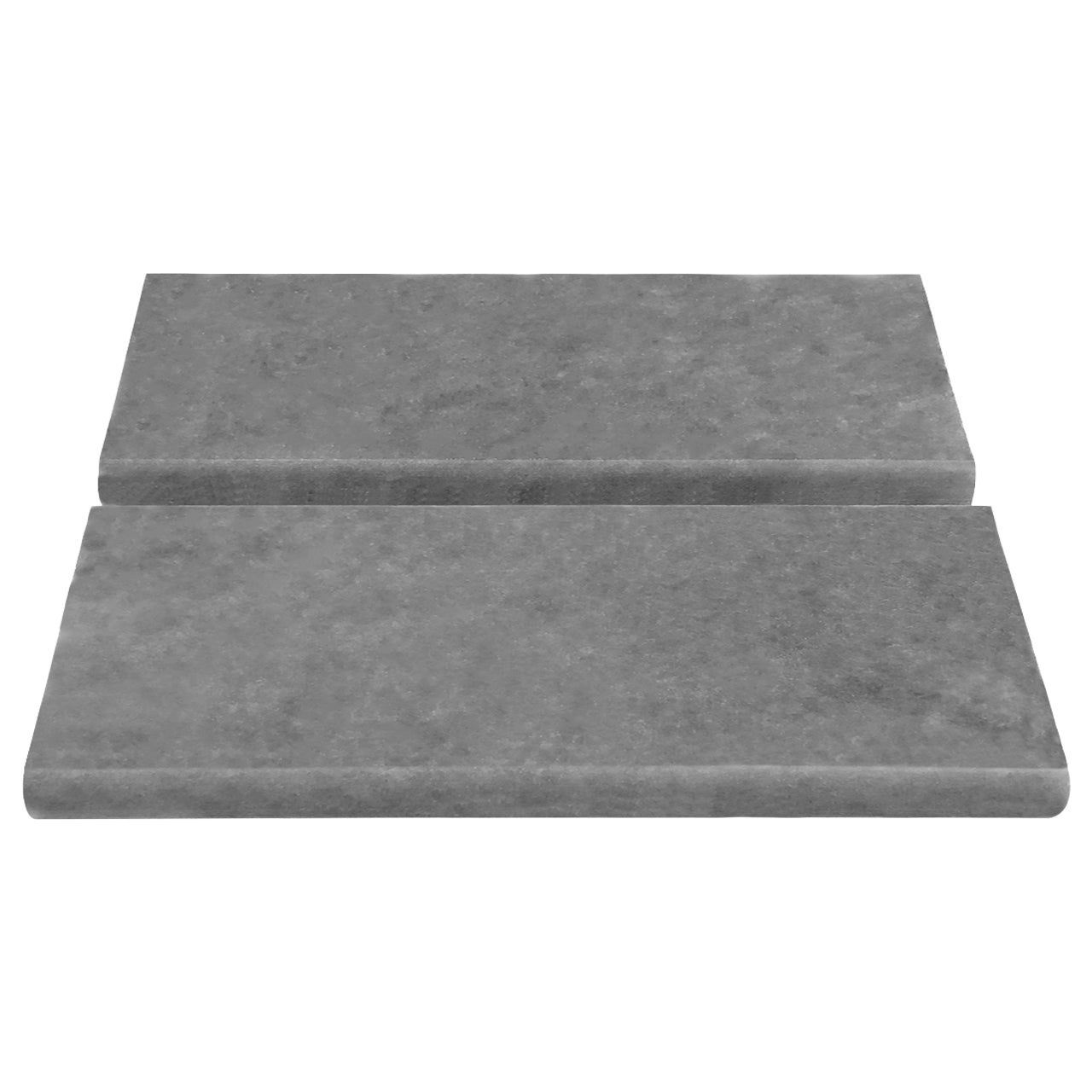 Bardiglio Gray Marble 4x12 Bullnose Trim Tile Polished