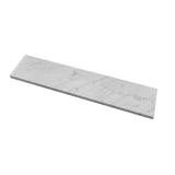 Carrara White Italian Marble 2" x 12" Tile Honed