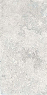 Beat White 12x24 Porcelain Tile by Refin