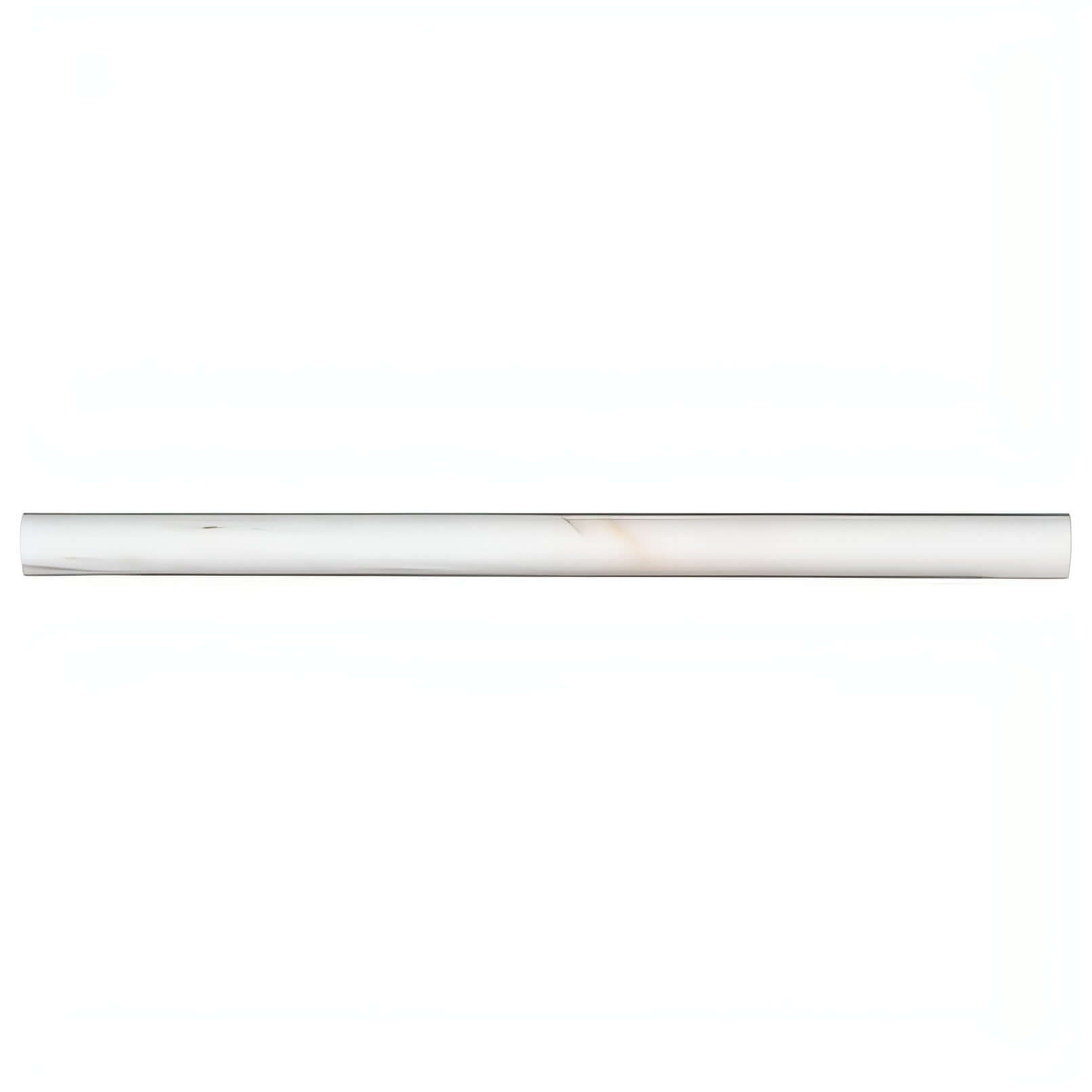 Bianco Dolomite Pencil Molding 3/4x3/4x12