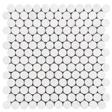 Bianco Dolomite Penny Round