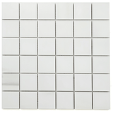 Bianco Dolomite Premium 2 x 2 Square Mosaic Marble POLISHED / HONED