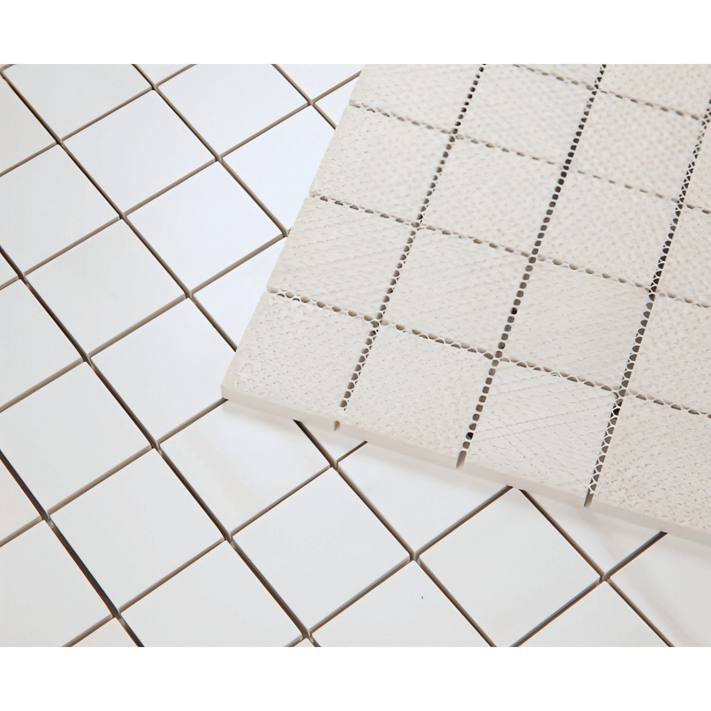 Bianco Dolomite Premium 2 x 2 Square Mosaic Marble POLISHED / HONED