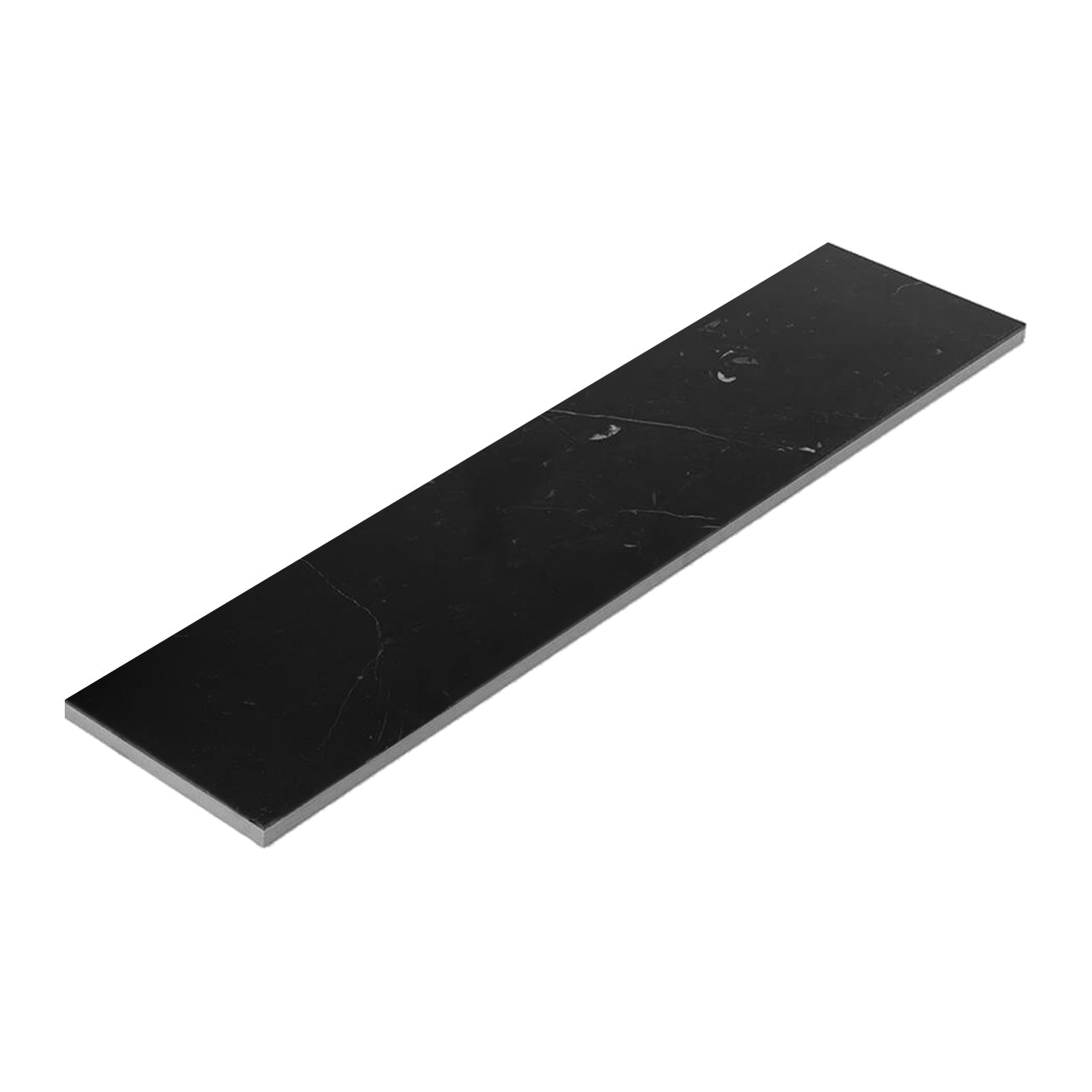 4x12 Nero Marquina Black Marble Tile Polished