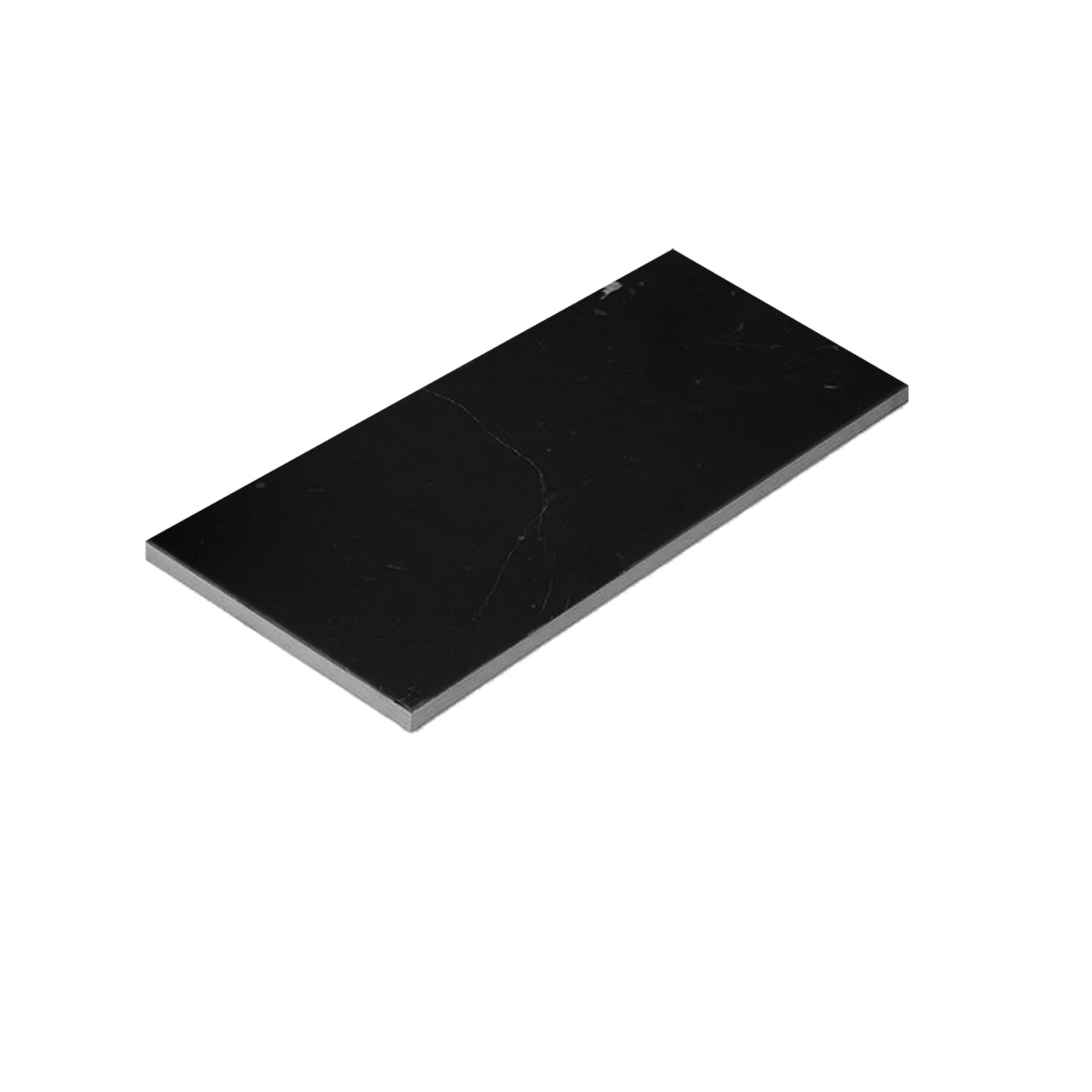 6x12 Nero Marquina Black Marble Marble Tile Honed
