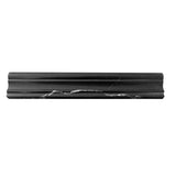 Nero Marquina Black Marble Crown Molding Honed