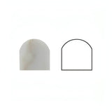 Calacatta Gold Marble 3/4 X 12 Bullnose Liner