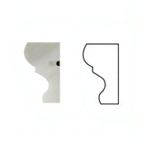 Calacatta Gold Marble Crown - Mercer Molding Trim