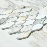 Calacatta Green CalaVerde 2x4 Octave Marble Mosaic