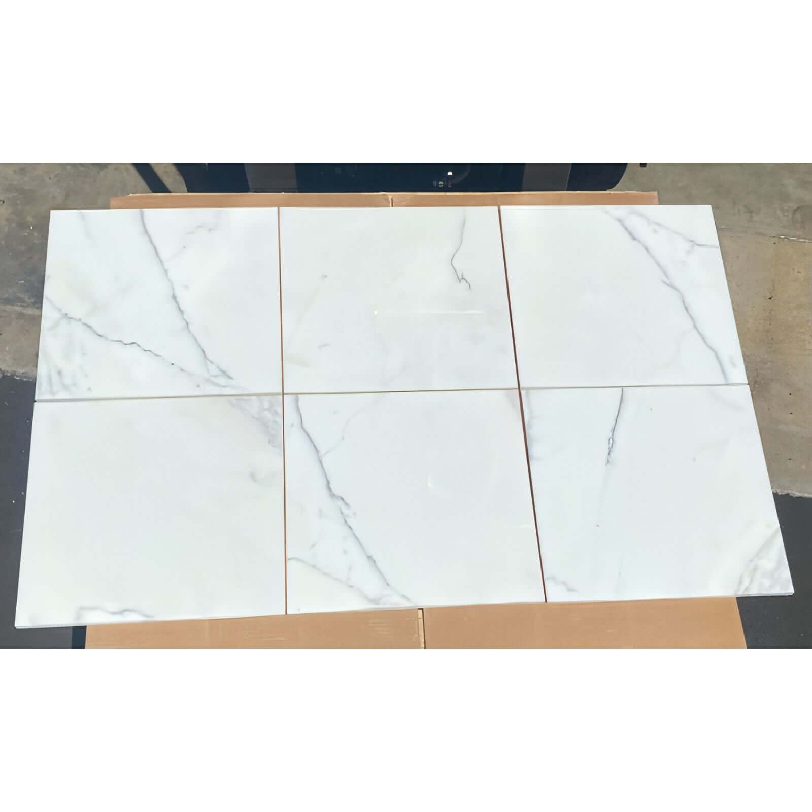 Calacatta Gold (ORO) 18x18 x 3/8 Italian Marble from Italy