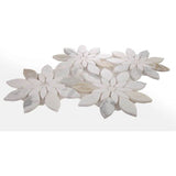 Calacatta Thassos Floral Pattern