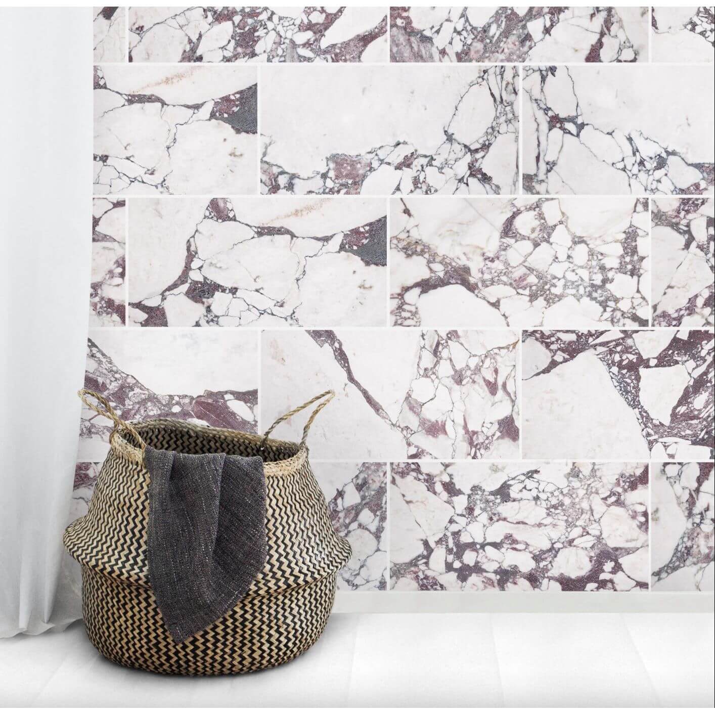 Calacatta Violet Purple Marble Tile 12x24