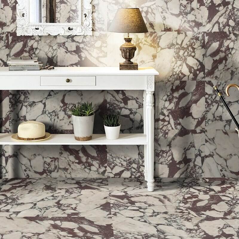 Calacatta Violet Purple Marble Tile 12x24
