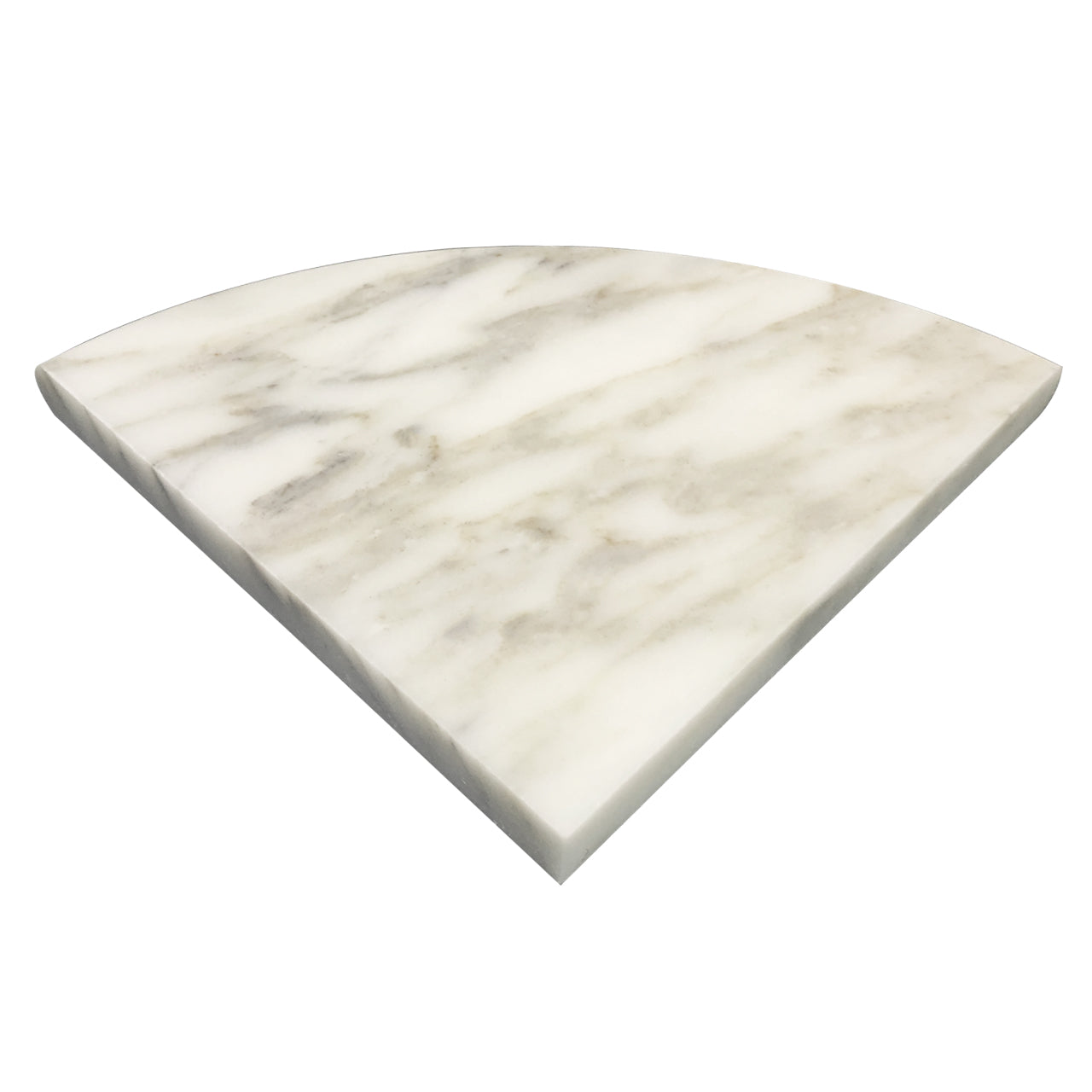 Calacatta Gold Italian Marble Shower Corner Shelf Honed