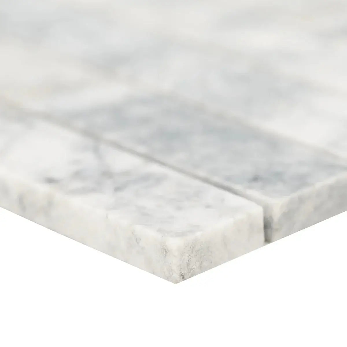 Capri Blue 1X6 Stack Pattern Honed