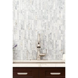 Capri Blue 1X6 Stack Pattern Honed