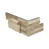 Casa Blend 3D Multi Finish Corner Panel L Shape Stacked Stone