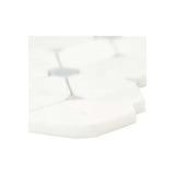 Cecily Grigio 10.83 in. x 12.60 in. Stone Marble Polished