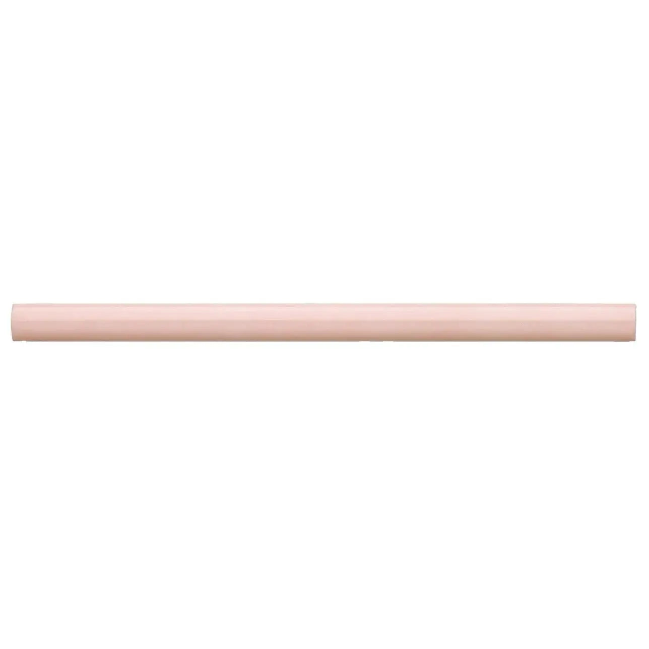 Cloe 0.5" x 8" Ceramic Jolly Miter Edge in Pink