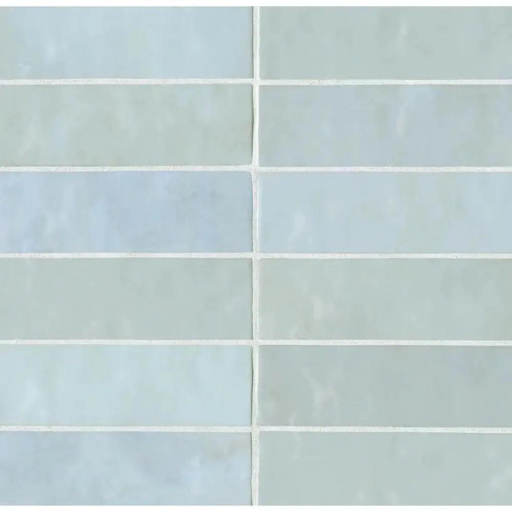 Cloe 2.5" x 8" Ceramic Tile in Baby Blue