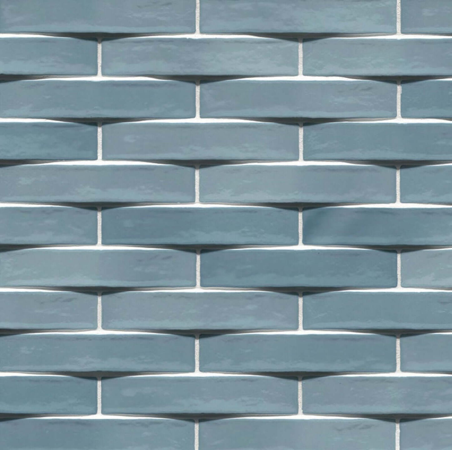 Convex Acqua Porcelain Wall Tile