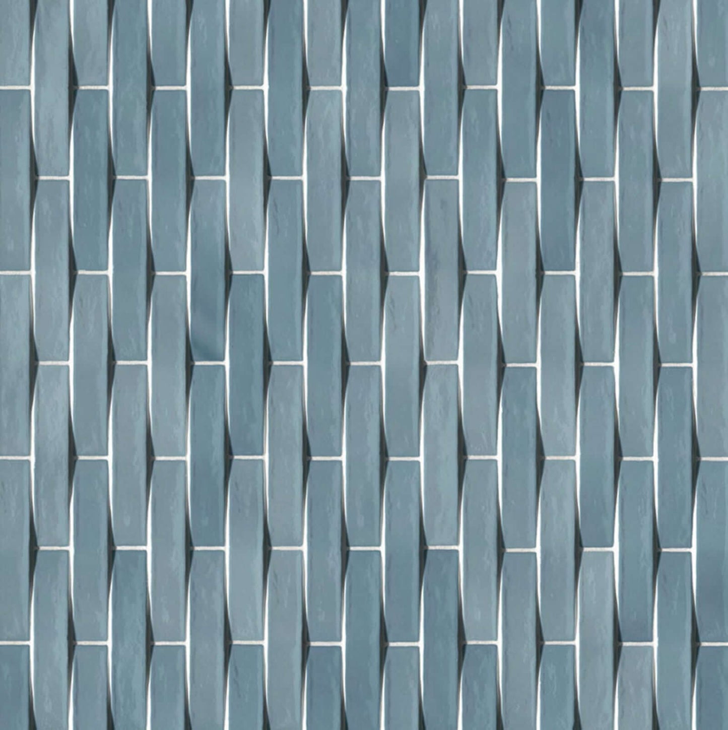 Convex Acqua Porcelain Wall Tile