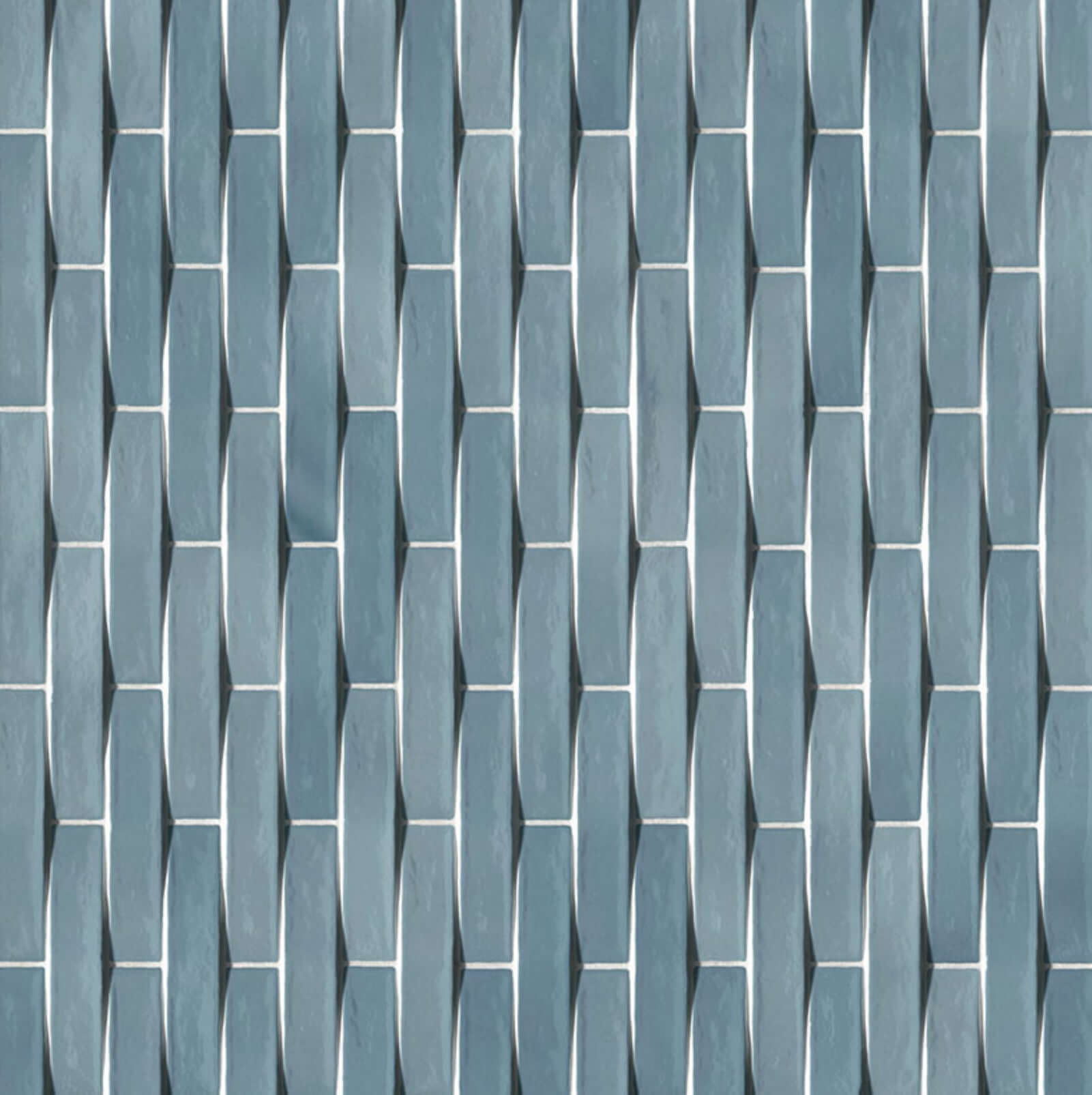 Convex Acqua Porcelain Wall Tile