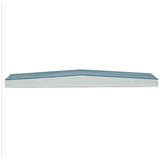 Convex Acqua Porcelain Wall Tile