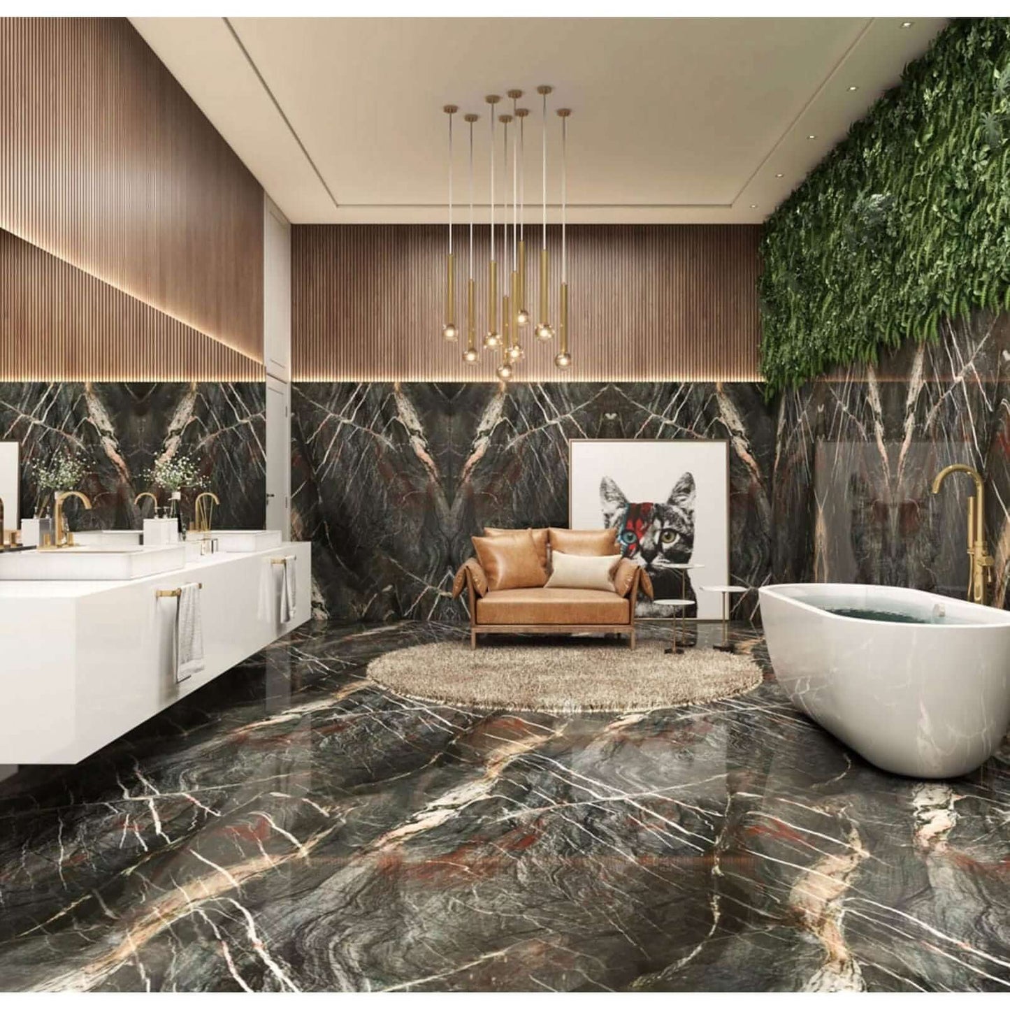 Crytos Quartzite Countertop Slab Polished 2 CM