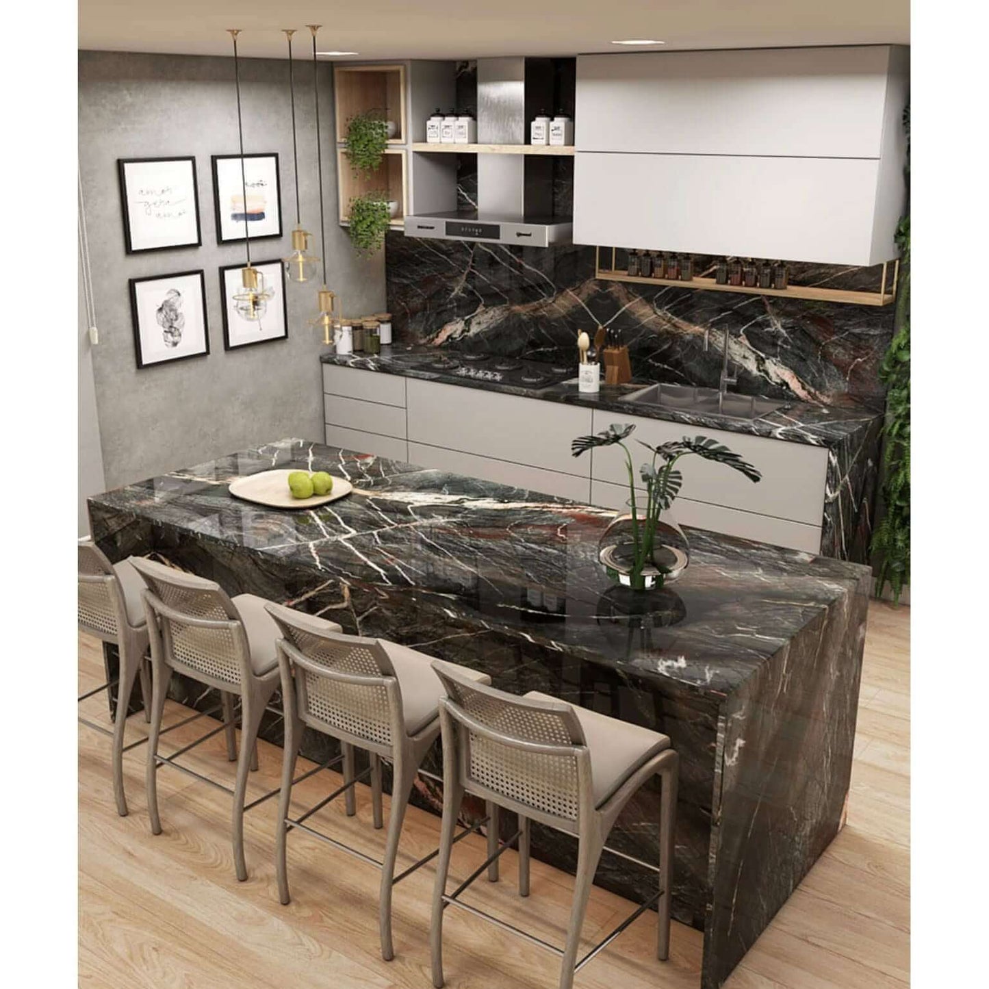 Crytos Quartzite Countertop Slab Polished 2 CM
