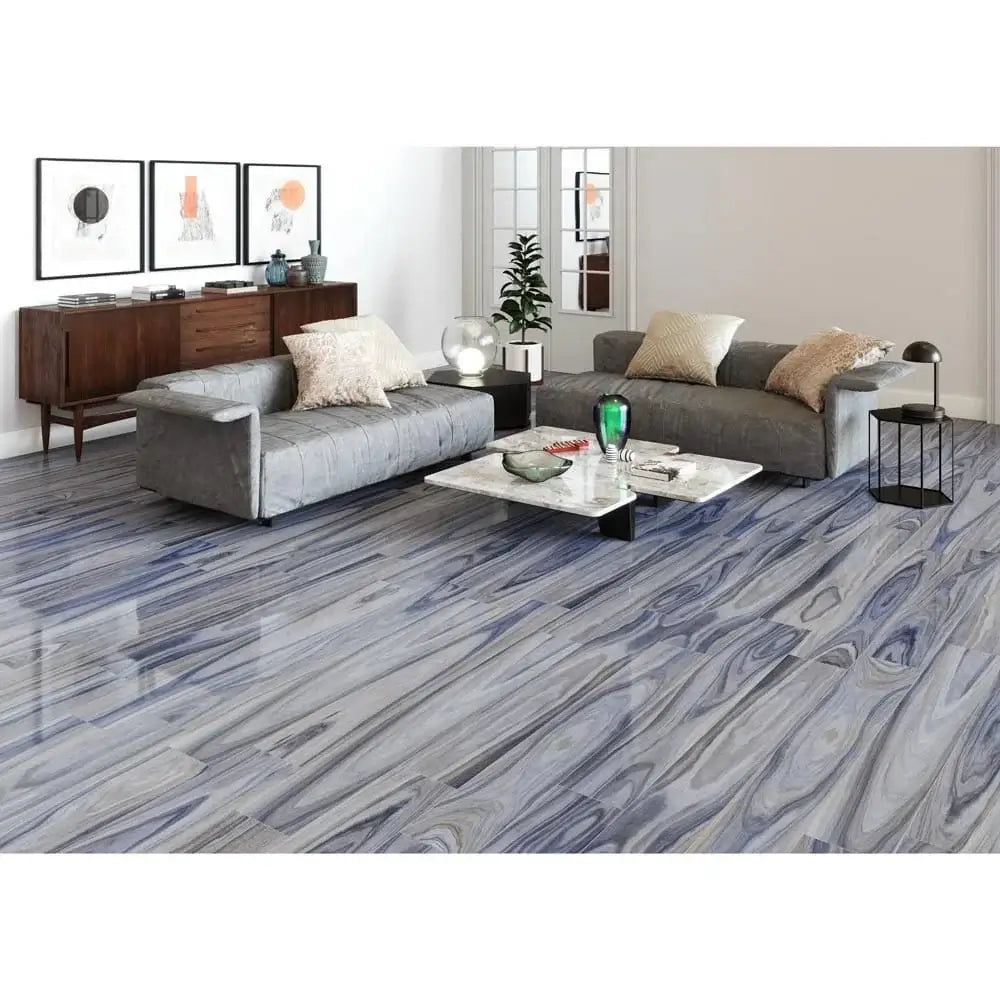 Dellano Exotic Blue 8 x 48 Porcelain Tile