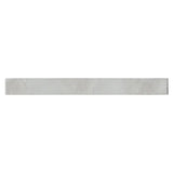 Flamenco 2"x18" Princess White Brick Look Glossy Porcelain Tile