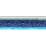 Fujiwa Peb Royal Blue, Mixed Porcelain Pebble, Heart Shaped  Pool Rated