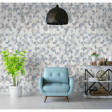 Harlow Cube Pattern Mosaic Tile