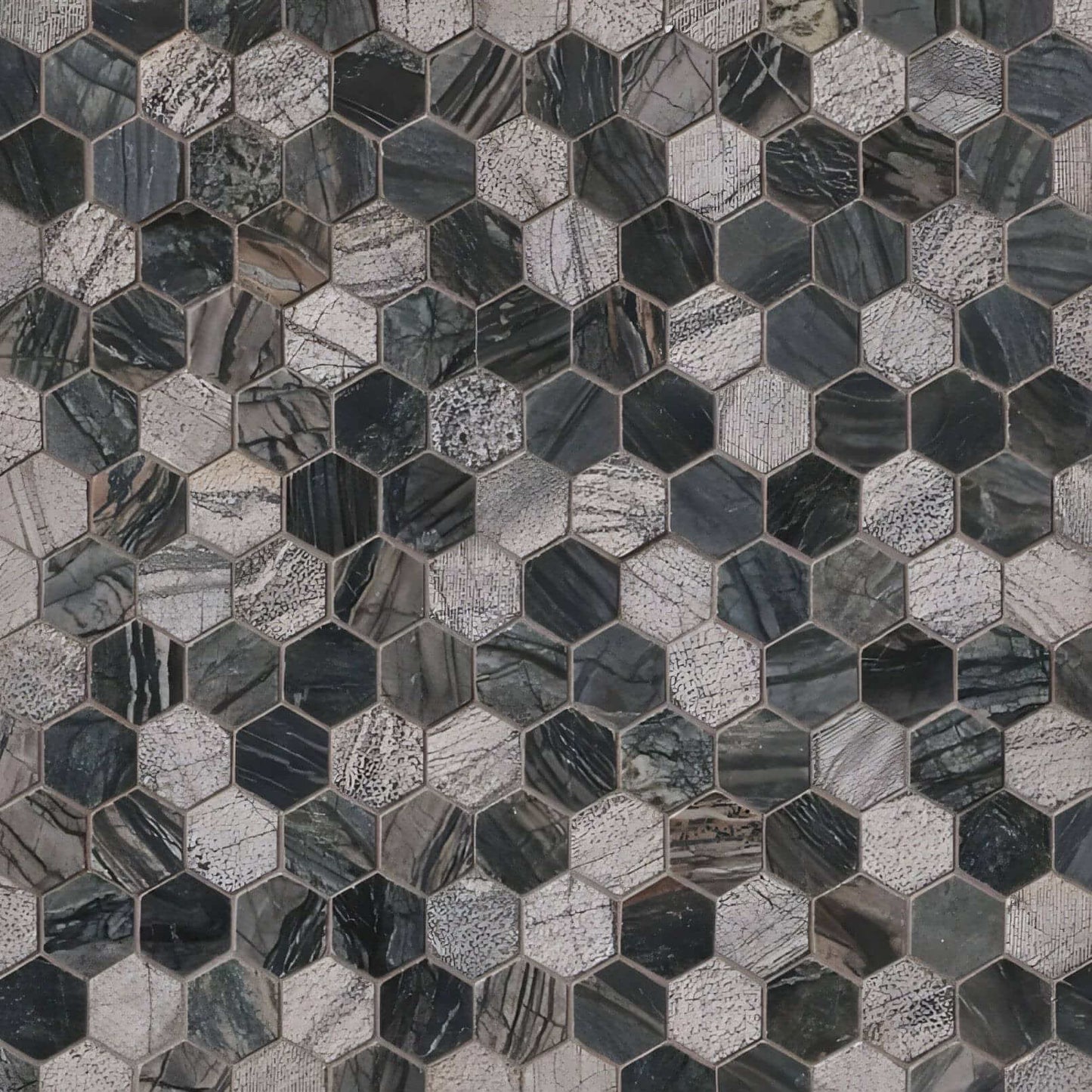 Henley 2" Hexagon Multi Finish