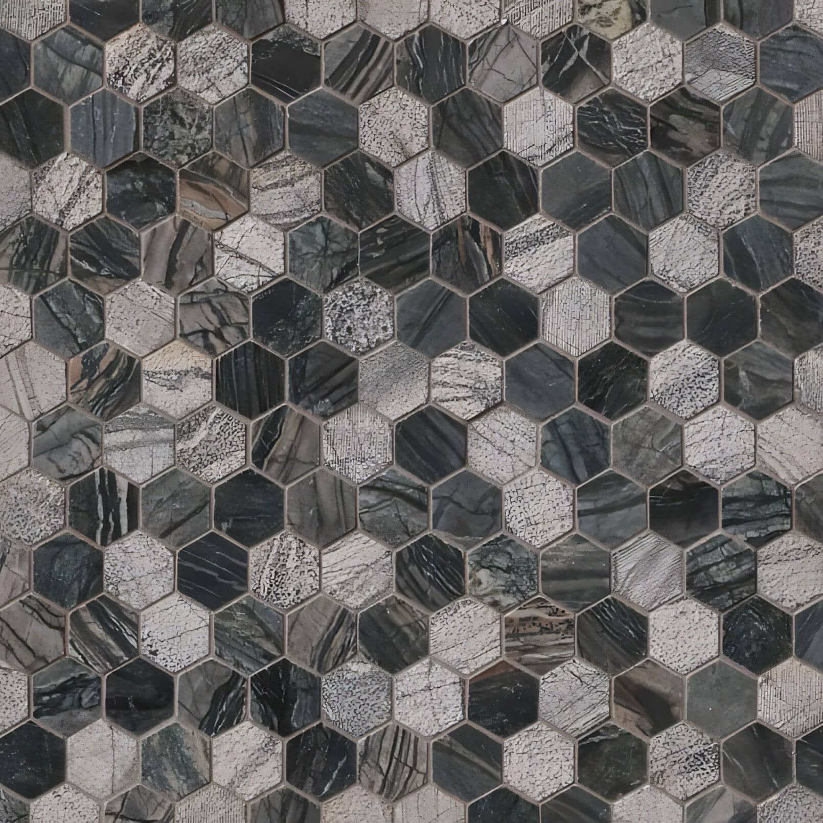 Henley 2" Hexagon Multi Finish