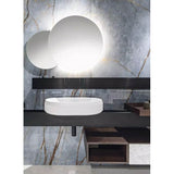 Heritage Luxe Azure Glossy 24 x 48 by Florim