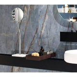 Heritage Luxe Azure Glossy 24 x 48 by Florim