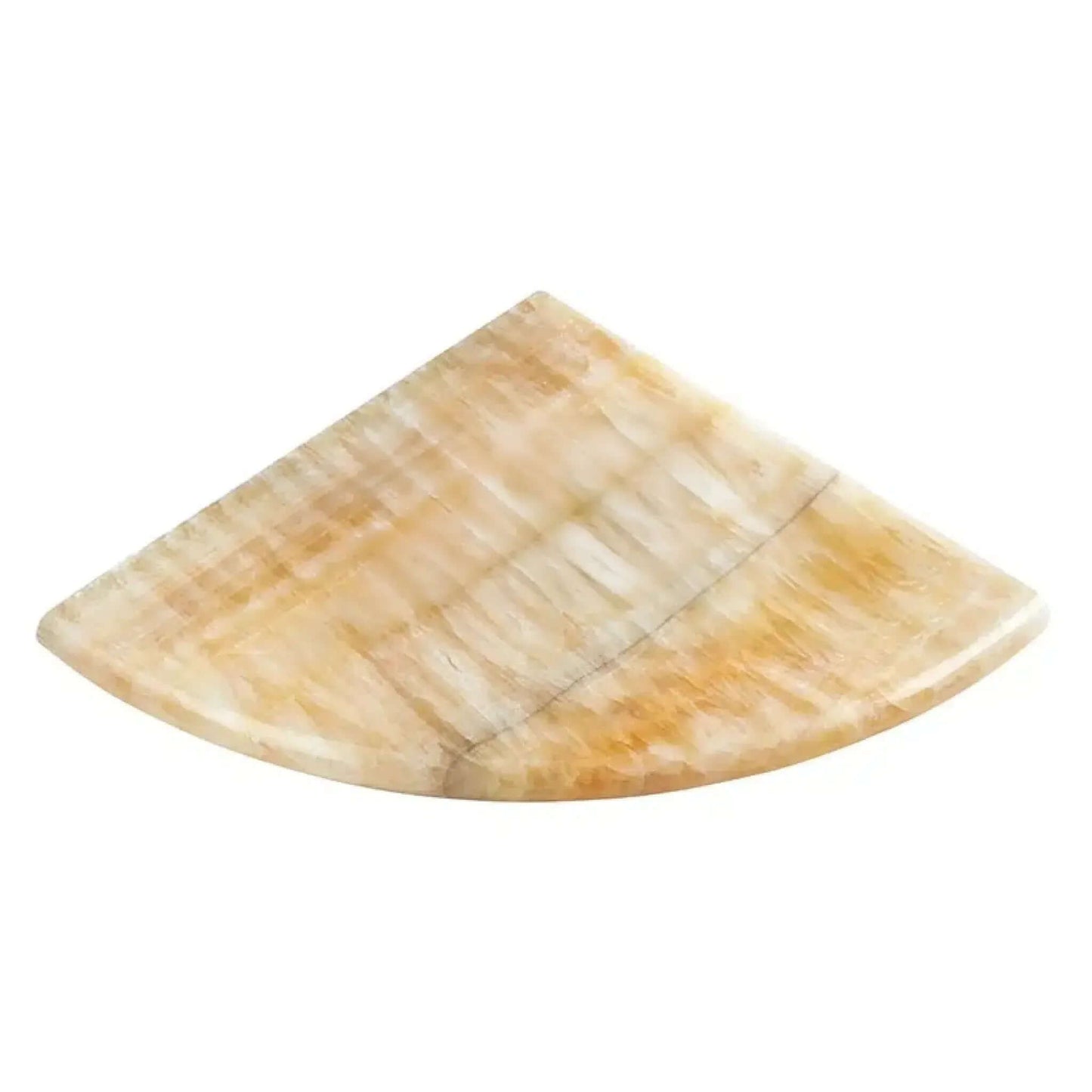 Honey Onyx 9" X 9" X 3/4" Shower Corner Shelf