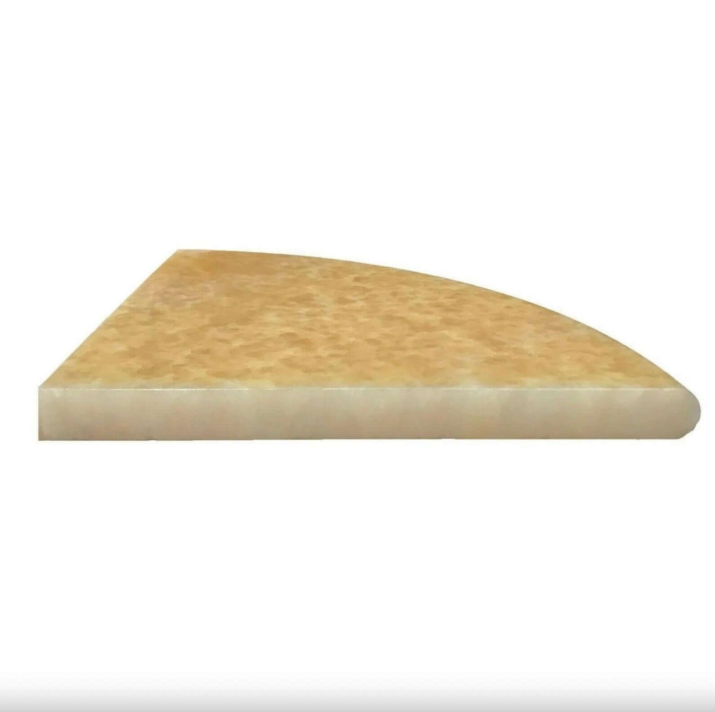 Honey Onyx 9" X 9" X 3/4" Shower Corner Shelf