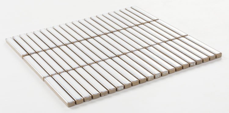 Hulu White Band 11 x 11.50 Water Resistant Tile