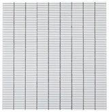 Hulu White Band 11 x 11.50 Water Resistant Tile