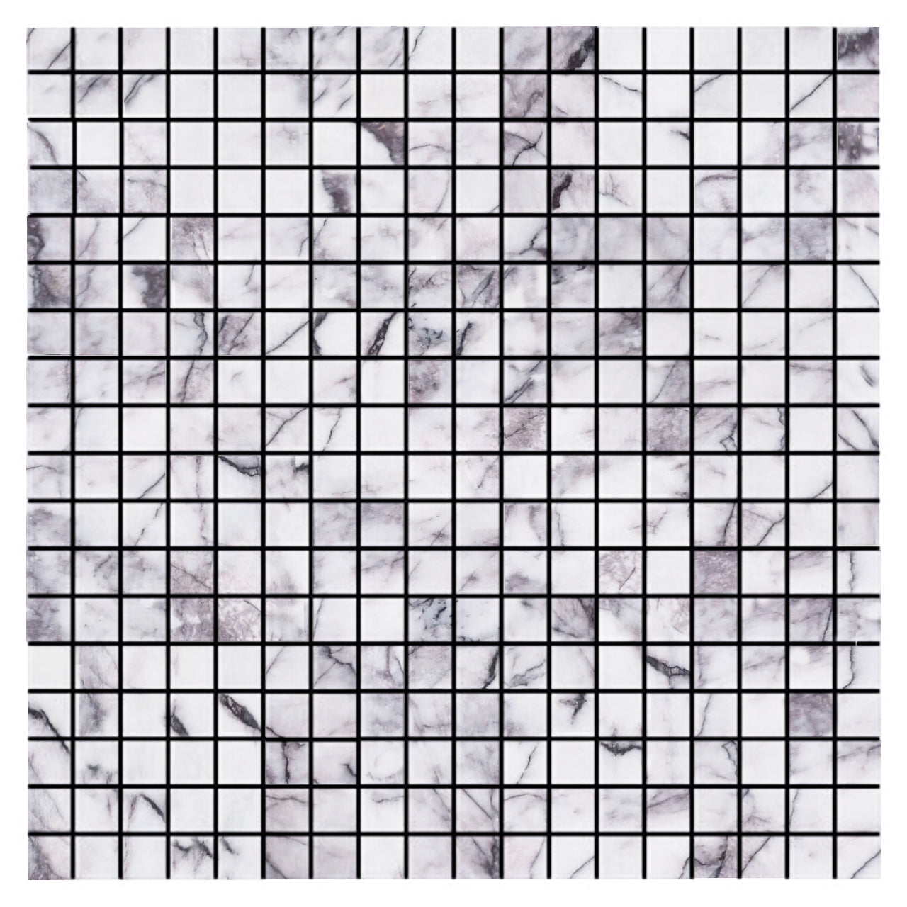 Lilac Marble 5/8" x 5/8" Mosaic Tile Polished