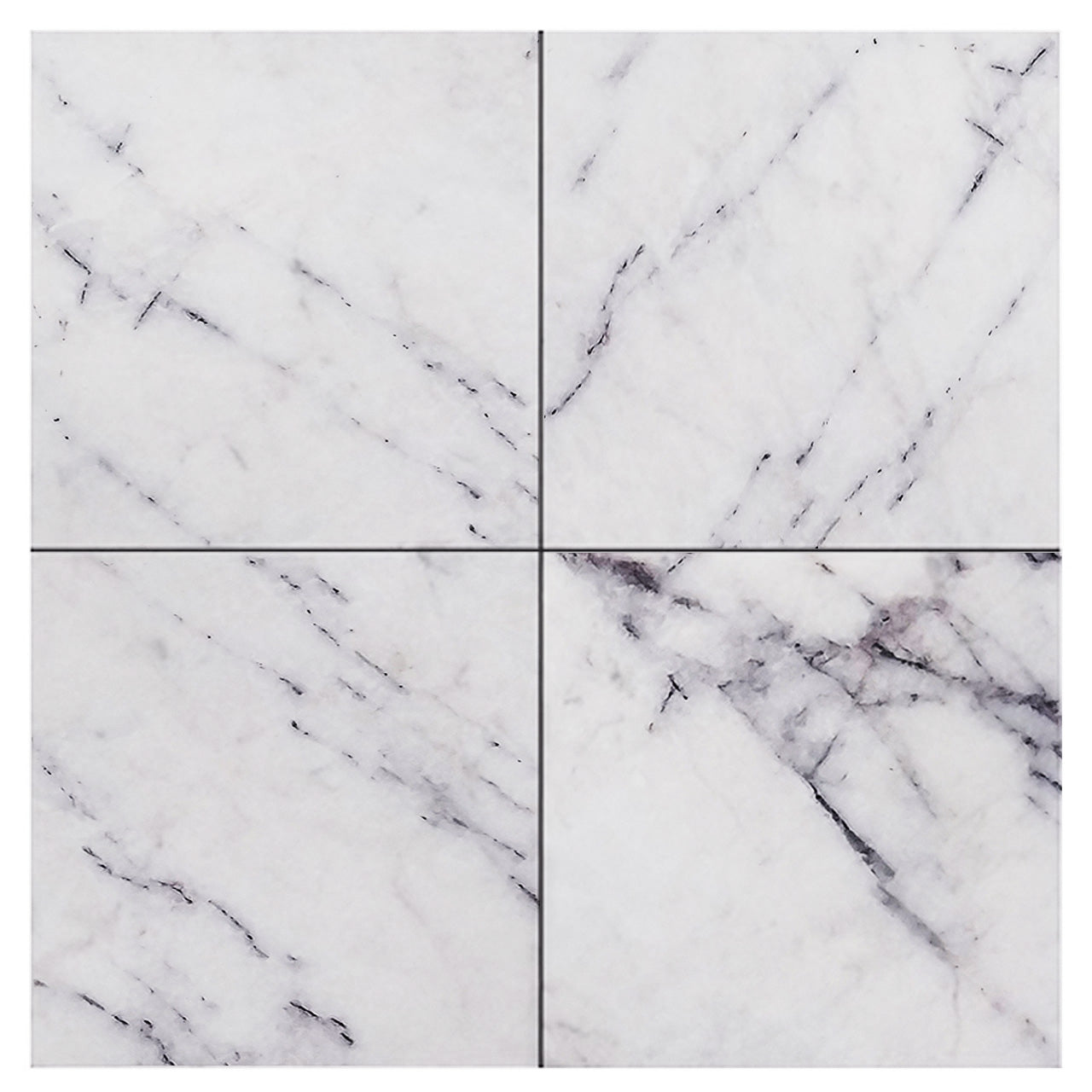 Lilac Marble 6" x 6" Tile Honed