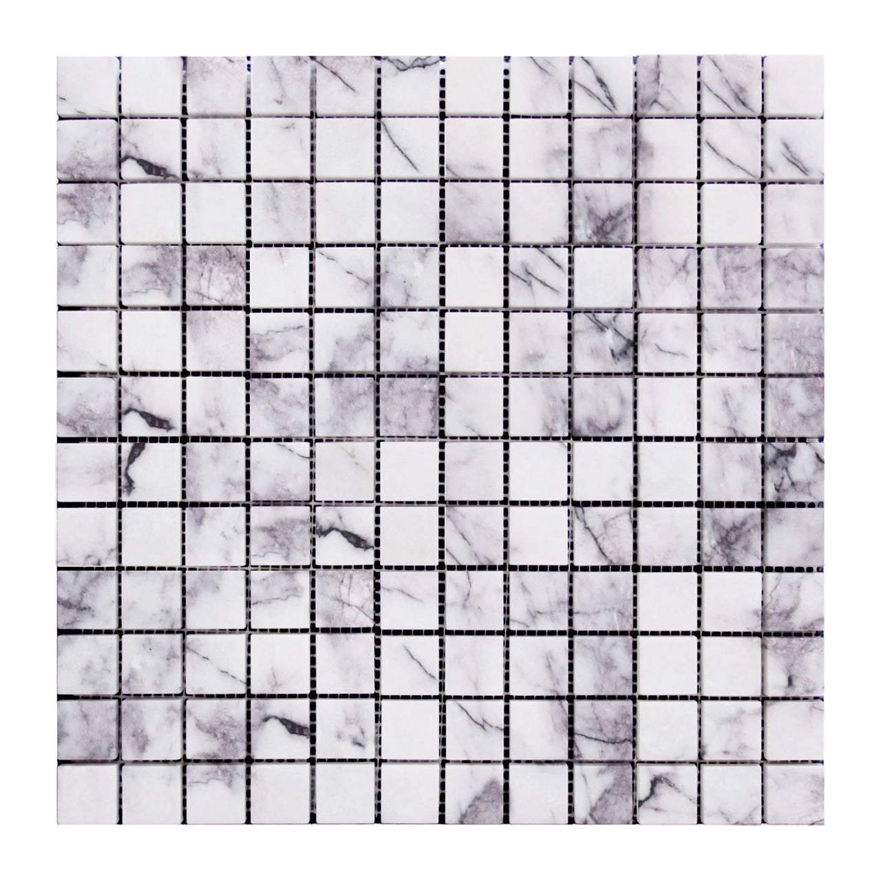 Lilac Marble 1" x 1" Mosaic Tile Polished