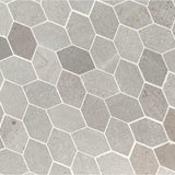Lilly Pad Mosaic Honed Limestone Mosaic Tile 12.6 x 11.15