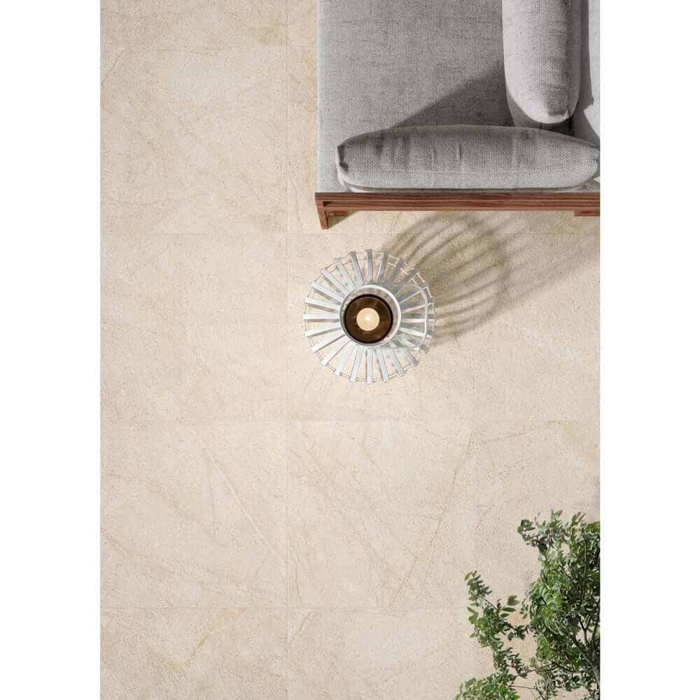 Livingstyle Cream 24X24 Matte Porcelain Tile