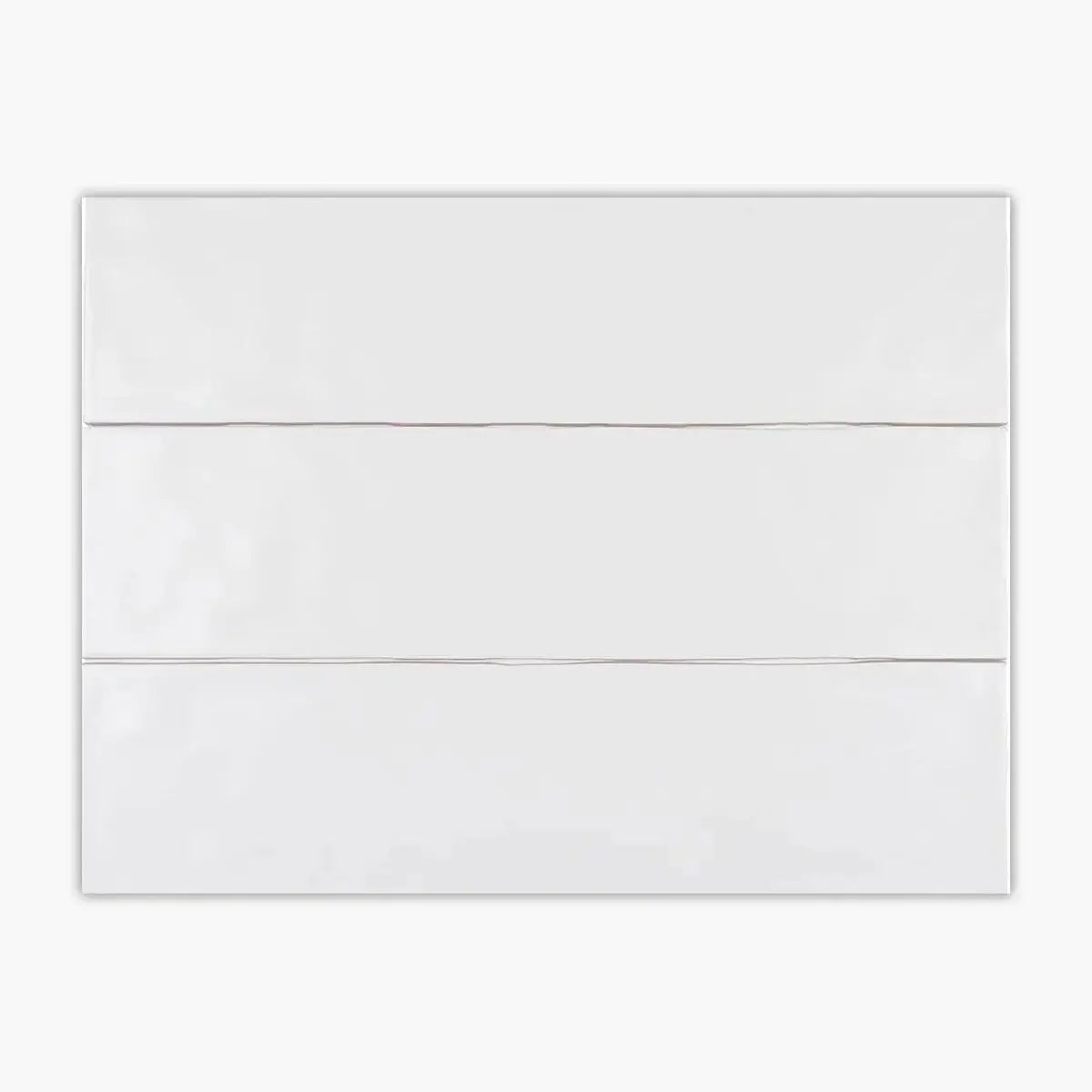 Marin White Ice Matte  3″x12″