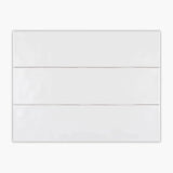 Marin White Ice Matte  3″x12″